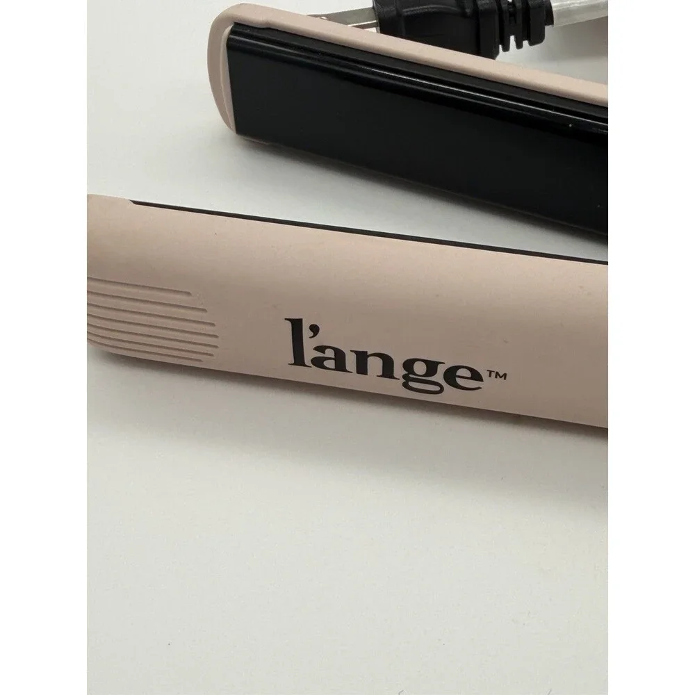 L'ANGE  HS035 Ceramic Flat Iron Hair Straightener Blush Pink 1